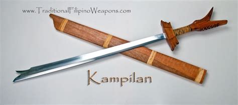 traditional filipino weapons|Kampilan .